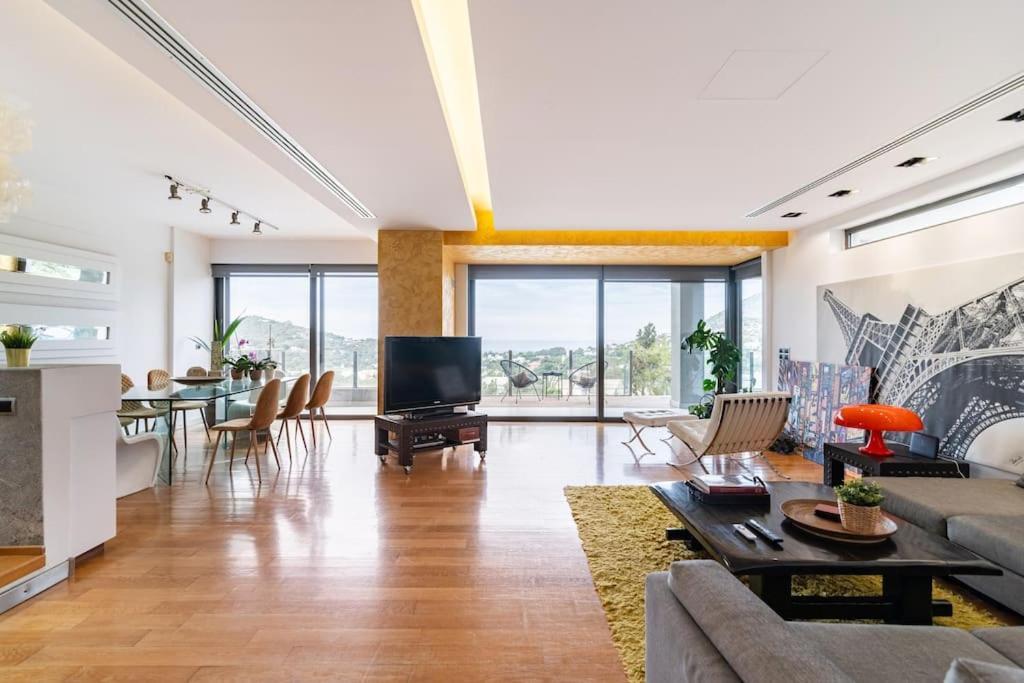 Magnificent, Deluxe Villa, Lagonisi, Athens Riviera Agios Nikolaos  Dış mekan fotoğraf